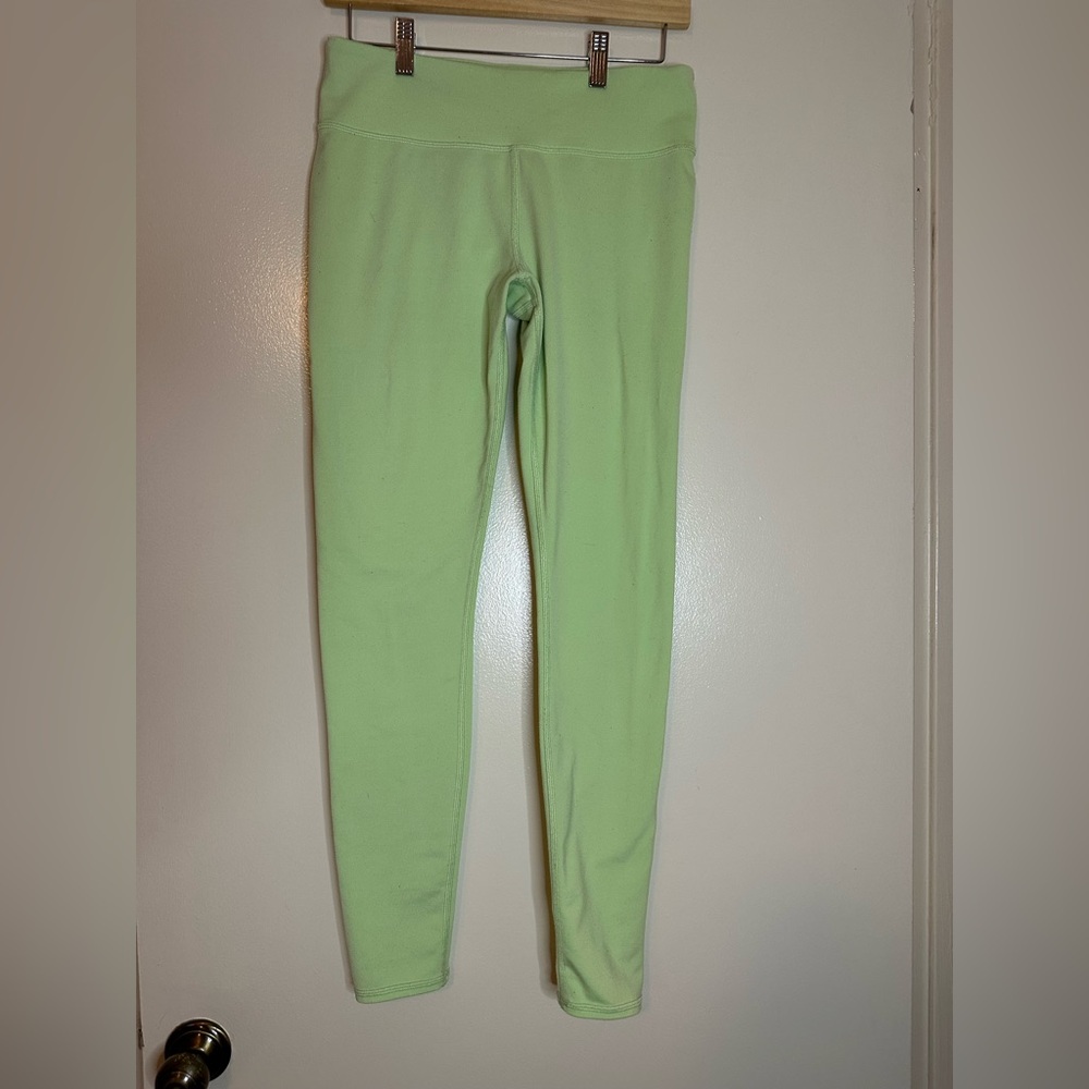 Alo leggings lime green size medium